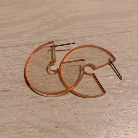 Sundara Mar Fran Earrings in Blush - Picture 2 of 2